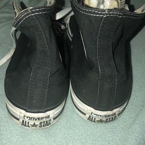 Converse Shoes - Converse High Top Black Mens 8 Women’s 10 Converse Shoes - Converse High Top Black Mens 8 Women’s 10